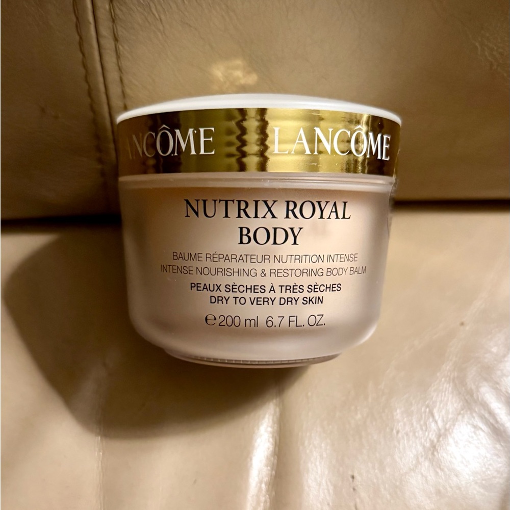 Lancôme Nutrix Royal Body Butter Sealed New for dry to very dry skin Large 6.7oz